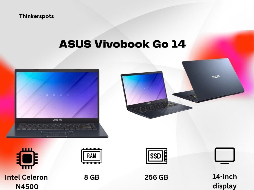 Asus Vivobook Go 14 (1) infographic of Asus vivobook go 14