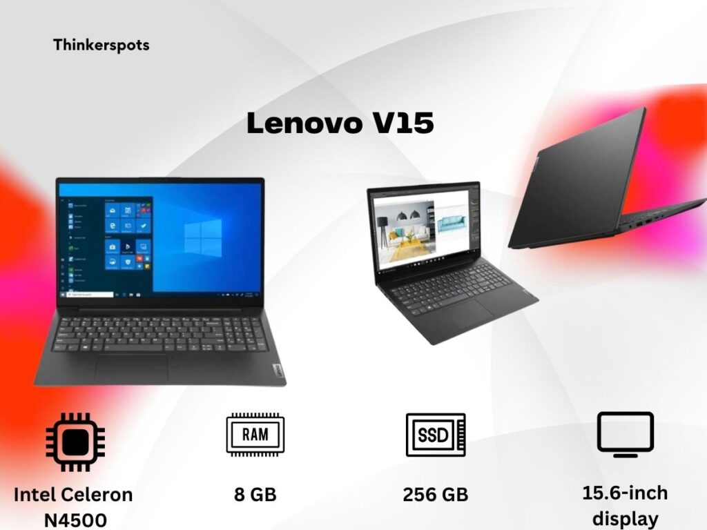 Lenovo-V15 infographic of Lenovo V15